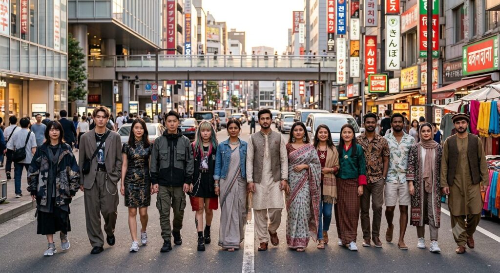 Asia Fashion Clothing (14 Countries)
