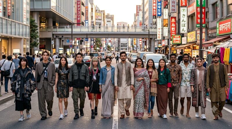 Asia Fashion Clothing (14 Countries)