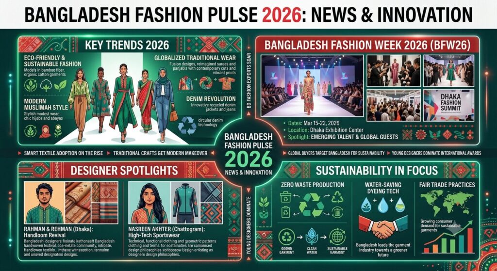 Bangladesh fashion information and news 2026