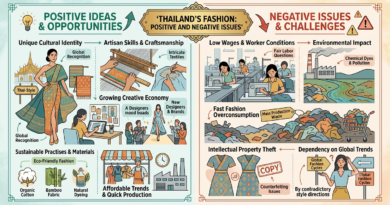 Positive and negative issues related to Thailand Fashion